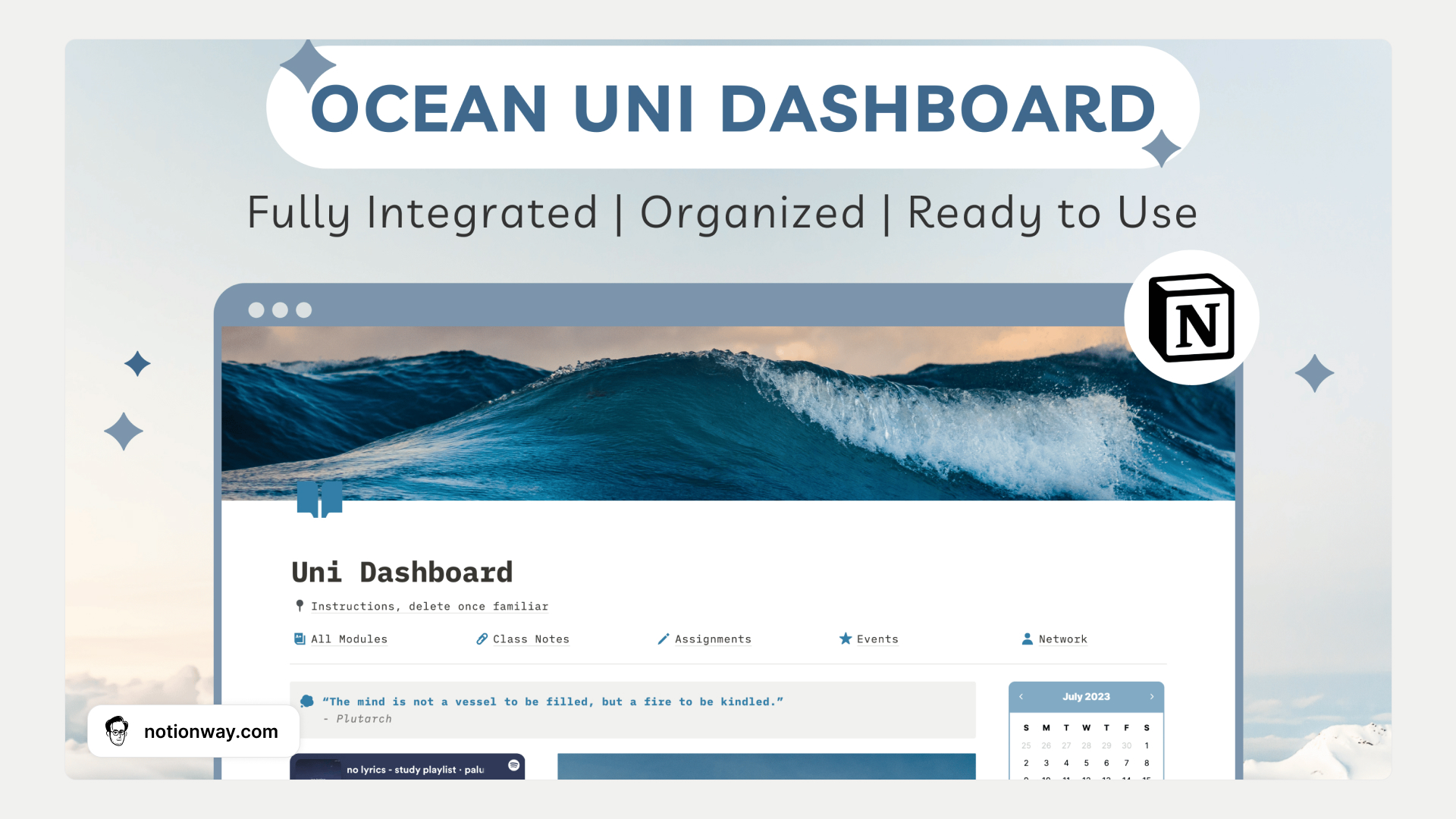 40 Aesthetic & Free Notion Templates for Students (2024)